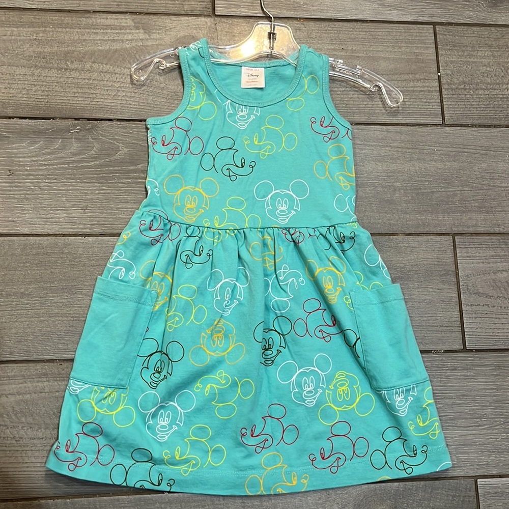 Hanna Andersson Disney Mickey dress size 4